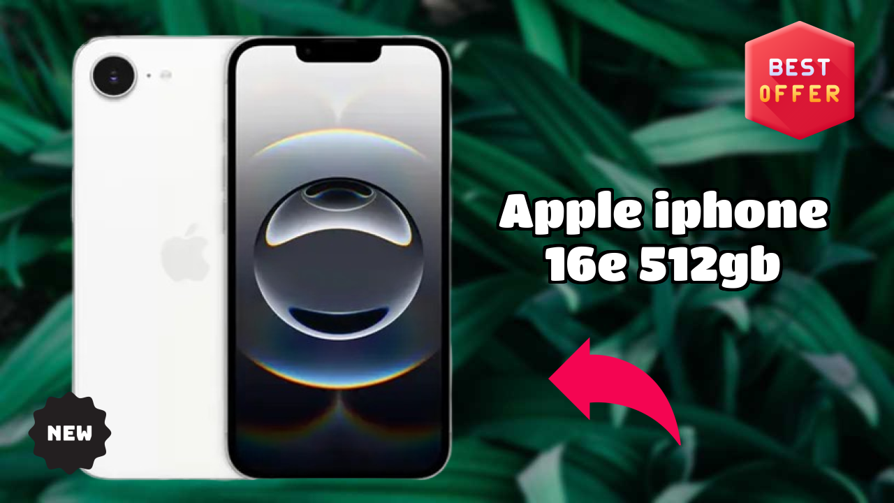 Apple IPhone 16E 512GB क़ीमत गिरावट अलर्ट: अब सिर्फ ₹89,900