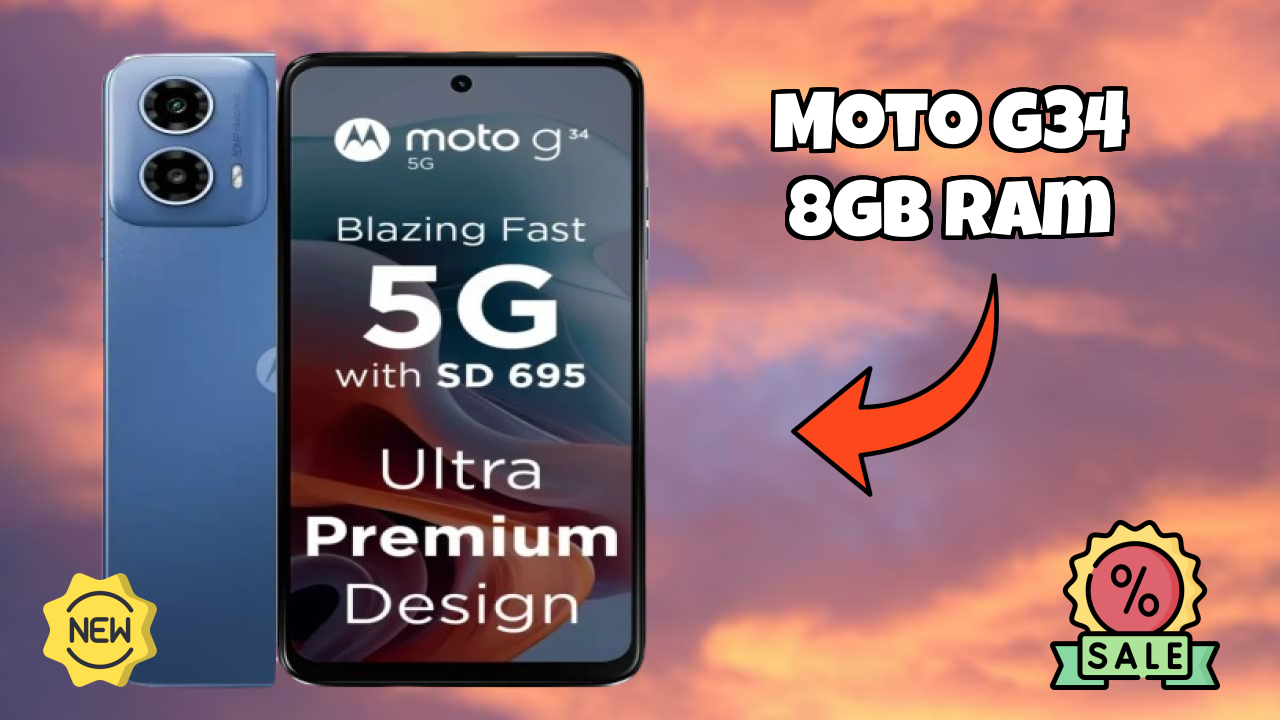 Moto G34 8GB RAM 2026 सभी फीचर्स प्रतिद्वंद्वियों के साथ तुलना