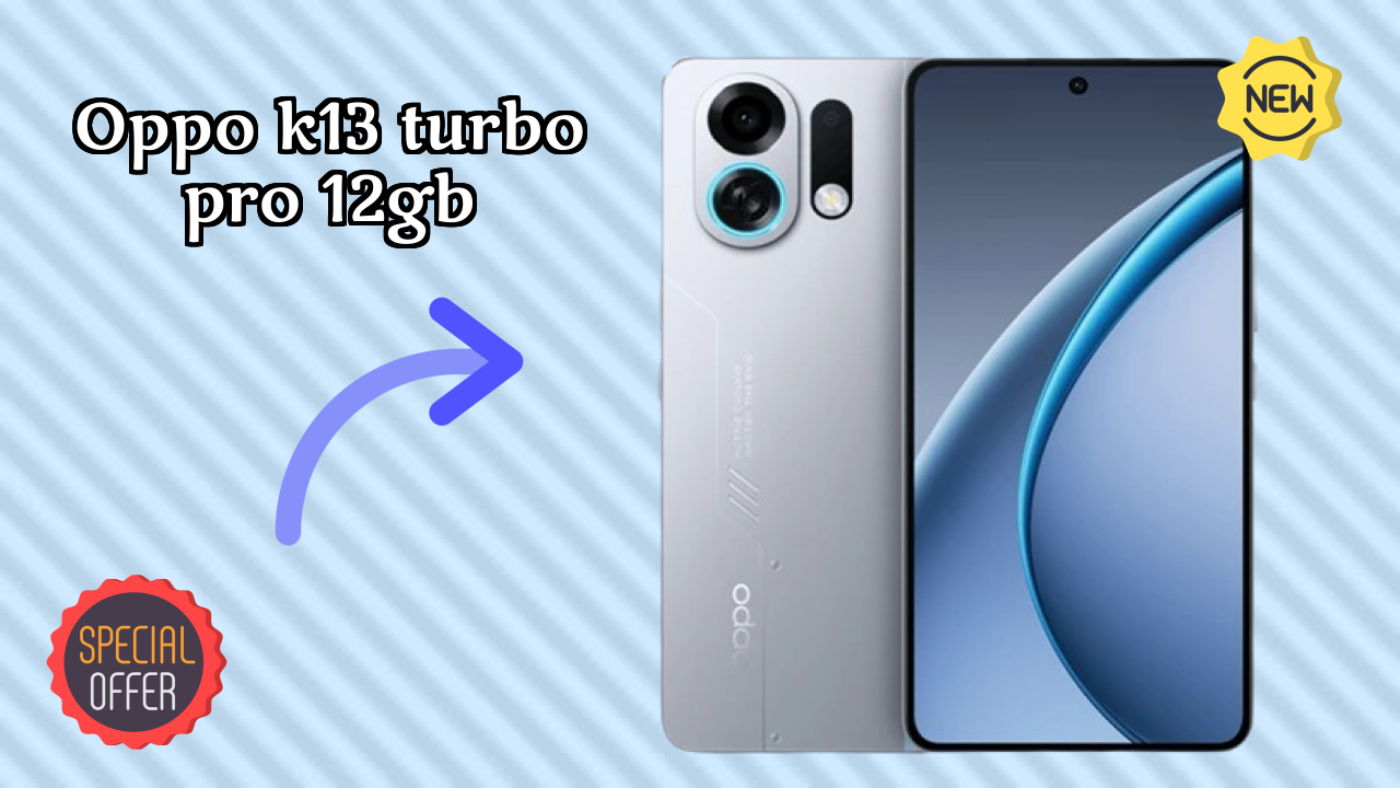 OPPO K13 Turbo Pro 12GB डिस्प्ले  डिस्कसन: 6.8 Inches (17.27 Cm) क्वॉलिटी