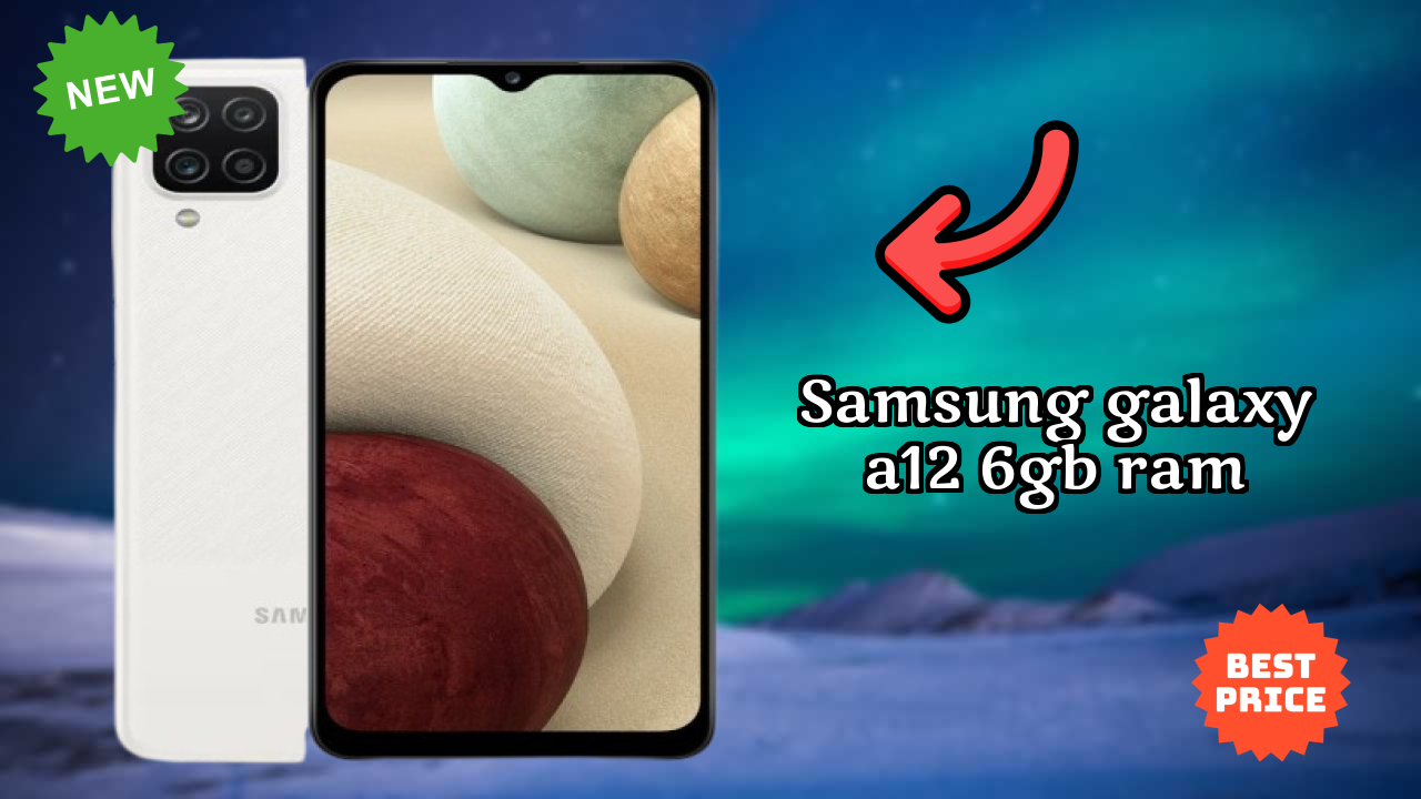 Samsung Galaxy A12 6GB RAM डिस्प्ले साइज़: 6.5 Inches (16.51 Cm) स्क्रीन टेस्ट