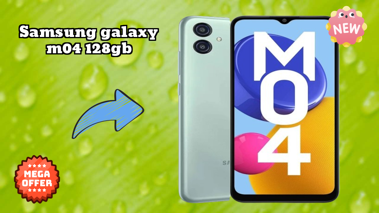 Samsung Galaxy M04 128GB क़ीमत गिरावट: अब सिर्फ ₹8,499 में उपलब्ध