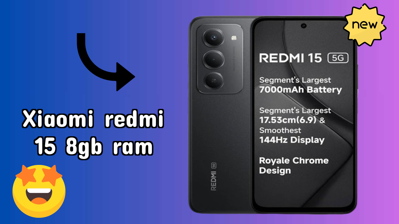 Xiaomi Redmi 15 8GB RAM रिव्यु: 8 GB RAM मल्टीटास्किंग  डिस्कसन